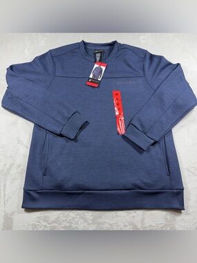 Spyder Men's Crewneck Sweatshirt in Denim Blue